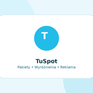 TuSpot — pakiety, wyróżnienia i reklama